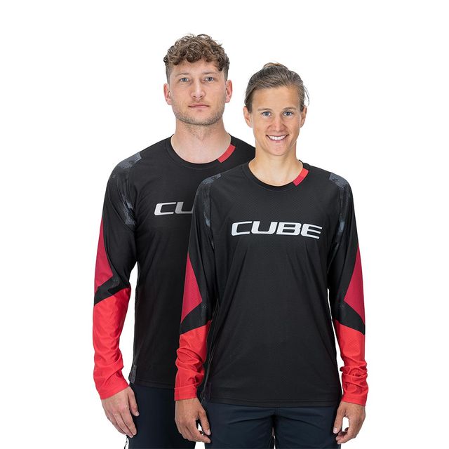 CUBE EDGE Round Neck pitkähihainen ajopaita CUBE EDGE Round Neck pitkähihainen ajopaita